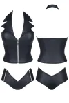 Schwarzes Set Eva von Demoniq Hard Candy Collection kaufen - Fesselliebe