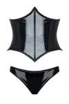 Schwarzes Set Cindy von Demoniq Hard Candy Collection kaufen - Fesselliebe