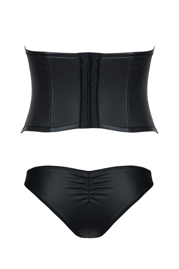 Schwarzes Set Cindy von Demoniq Hard Candy Collection kaufen | Fesselliebe