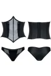 Schwarzes Set Cindy von Demoniq Hard Candy Collection kaufen - Fesselliebe