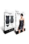 Schwarzes Minikleid Greta von Demoniq Hard Candy Collection kaufen - Fesselliebe