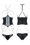 Schwarzes Set Nikoletta von Demoniq Hard Candy Collection kaufen - Fesselliebe