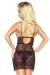 Schwarzes Sensuelle Venice Chemise von Provocative Gold Lingerie