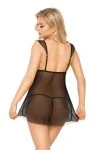 Schwarzes Babydoll 1875 von Softline Romatic Collection kaufen - Fesselliebe