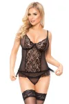 Schwarzes Gorset 1886 von Softline Romantic Collection kaufen - Fesselliebe