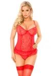 Rotes Gorset 1886 von Softline Romantic Collection kaufen - Fesselliebe