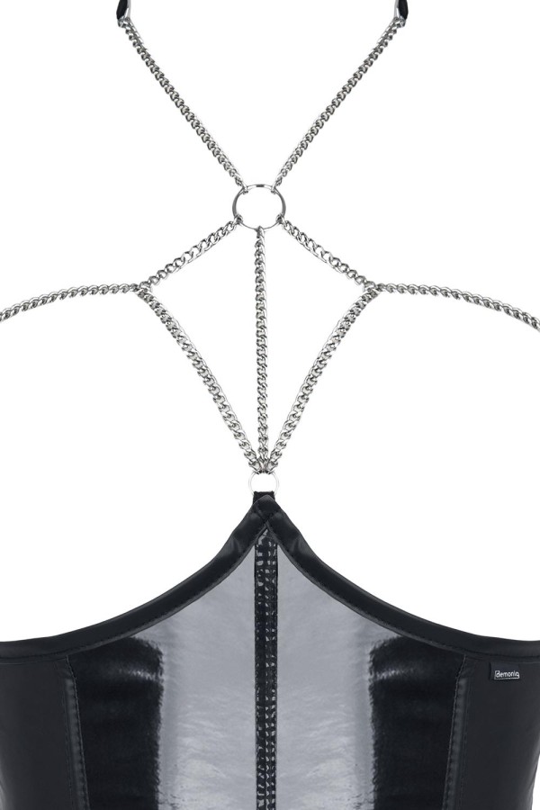 Schwarzes Set De443 von Demoniq Hard Candy Collection kaufen | Fesselliebe