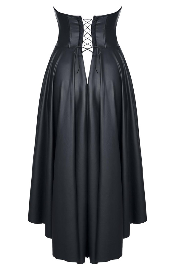 Schwarzes Kleid De438 von Demoniq Hard Candy Collection kaufen | Fesselliebe