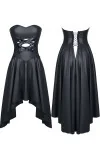 Schwarzes Kleid De438 von Demoniq Hard Candy Collection kaufen - Fesselliebe