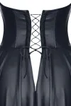 Schwarzes Kleid De438 von Demoniq Hard Candy Collection kaufen - Fesselliebe