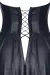 Schwarzes Kleid De438 von Demoniq Hard Candy Collection