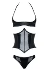 Schwarzes Set De448 von Demoniq Hard Candy Collection kaufen - Fesselliebe