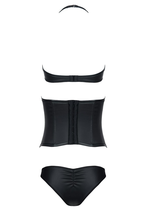 Schwarzes Set De448 von Demoniq Hard Candy Collection kaufen | Fesselliebe