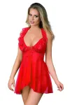 Rotes Babydoll R-607 von Excellent Beauty kaufen - Fesselliebe