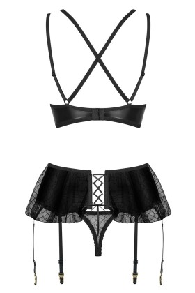 Set Schwarz 859-Seg-1 von Obsessive kaufen | Fesselliebe