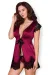 Peignoir Magenta 861-Pei-5 von Obsessive