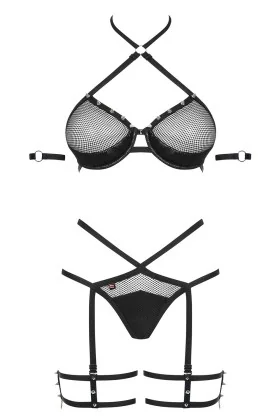 Set Schwarz 858-Set-1 von Obsessive