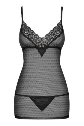 Chermise Schwarz 852-Che-1 von Obsessive kaufen | Fesselliebe