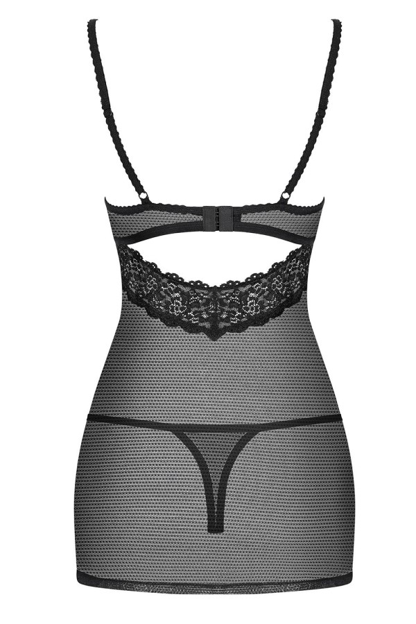 Chermise Schwarz 852-Che-1 von Obsessive kaufen | Fesselliebe