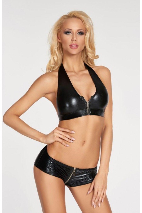 Schwarzes Set Cb204 von 7-Heaven kaufen | Fesselliebe