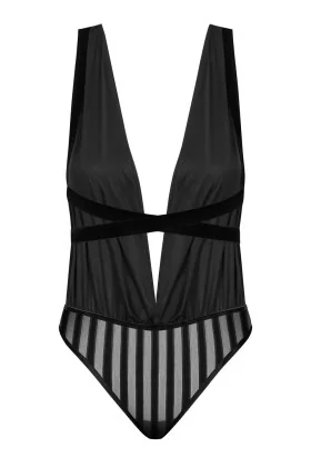 Damen Tüll Body 1618 von Petite Noir