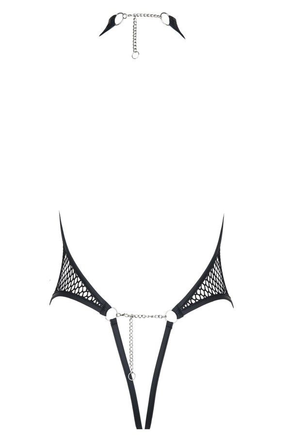 Schwarzer Body Ddharmonia001 von Demoniq Dark Desire Collection kaufen | Fesselliebe