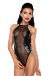 Schwarzer Body Ms-B0157 von Meseduce Black Diamond Collection kaufen - Fesselliebe