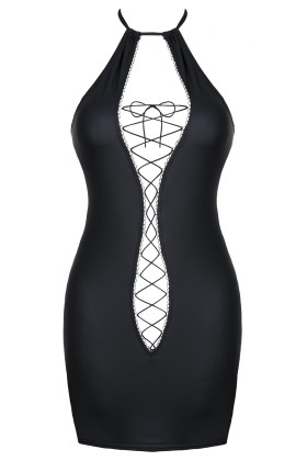 Schwarzes Minikleid Ddfojbe001 von Demoniq Dark Desire Collection kaufen | Fesselliebe