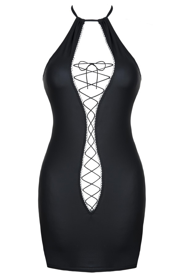 Schwarzes Minikleid Ddfojbe001 von Demoniq Dark Desire Collection kaufen | Fesselliebe