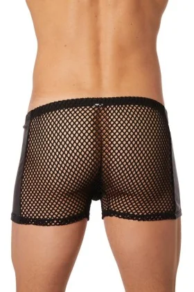 Schwarze Herren Boxer Short 911-67 von Look Me