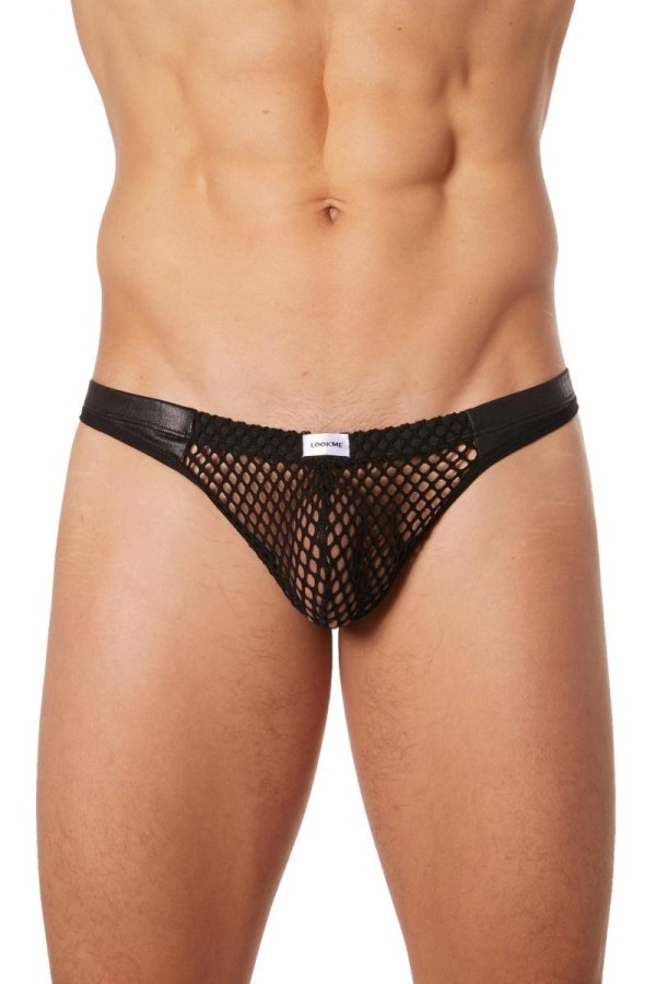 Schwarzer Herren String 911-57 von Look Me kaufen | Fesselliebe