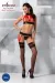 Schwarz/Rotes Set Aziza von Passion Devil Collection