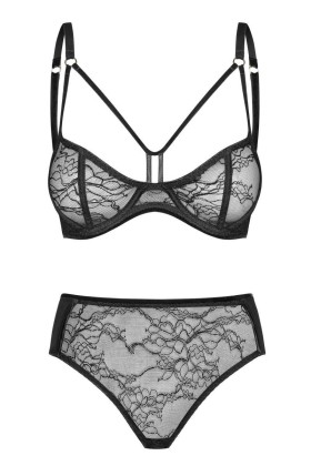Set aus Balconette Bügel-Bh und Panty 080918 von Petite Noir kaufen | Fesselliebe