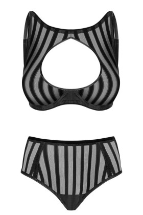 Set aus High Neck Bügel-Bh und Panty 121418 von Petite Noir kaufen | Fesselliebe