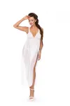 Langes Chemise Ecru D-340 von Excellent Beauty kaufen - Fesselliebe