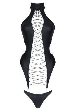 Schwarze Corsage Ddhekate001 von Demoniq Dark Desire Collection kaufen | Fesselliebe