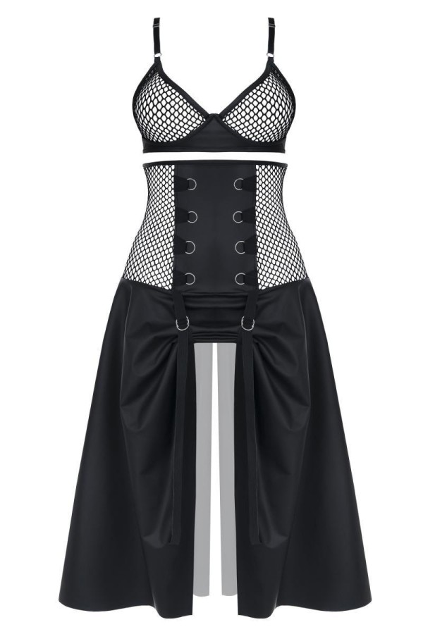 Schwarzes Set Ddselene001 von Demoniq Dark Desire Collection kaufen | Fesselliebe