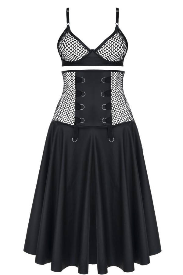 Schwarzes Set Ddselene001 von Demoniq Dark Desire Collection kaufen | Fesselliebe
