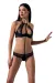 Schwarzer Scarlet Bikini von Passion Devil Collection