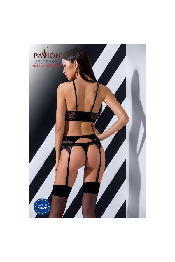 Schwarzes Scarlet Set von Passion Devil Collection kaufen | Fesselliebe
