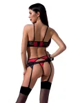 Schwarz/Rotes Scarlet Set von Passion Devil Collection kaufen - Fesselliebe