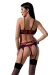 Schwarz/Rotes Scarlet Set von Passion Devil Collection