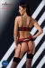 Schwarz/Rotes Scarlet Set von Passion Devil Collection