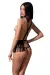 Schwarzes Set Pa595339 von Passion Devil Collection