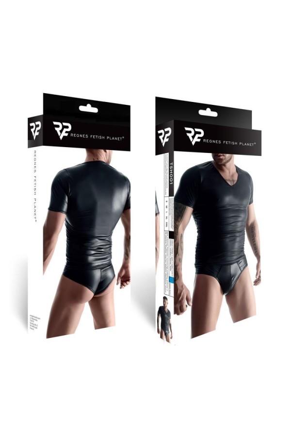 T-Shirt Tsh001 Schwarz von Regnes Fetish Planet kaufen | Fesselliebe