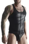 Muscle-Shirt Tsh003 Schwarz von Regnes Fetish Planet kaufen - Fesselliebe