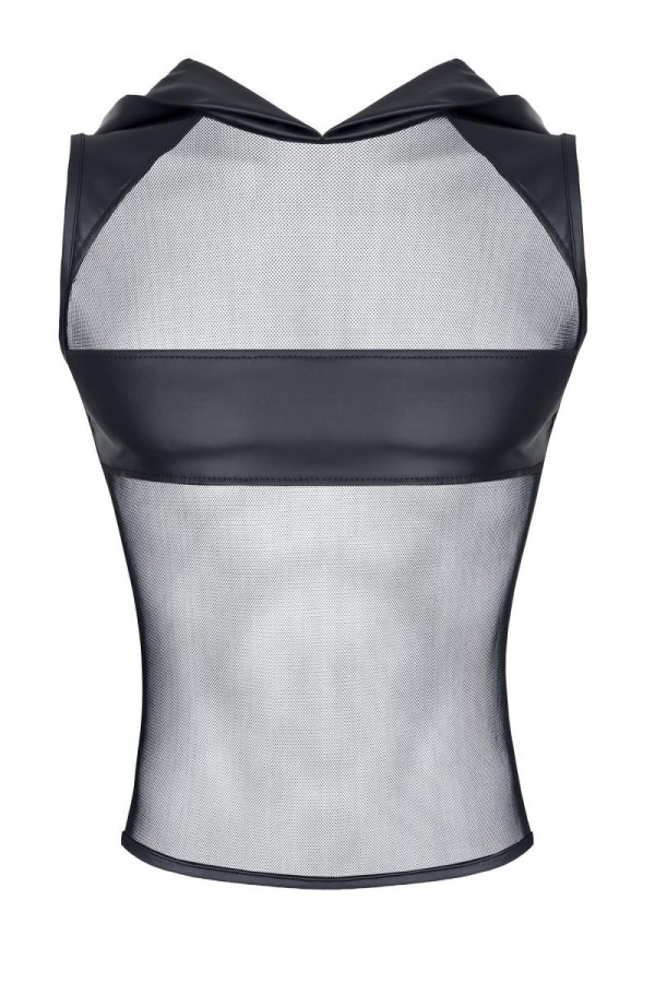 Kapuzen-Shirt Tsh005 Schwarz von Regnes Fetish Planet kaufen | Fesselliebe