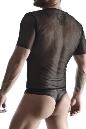 T-Shirt Tsh008 Schwarz von Regnes Fetish Planet kaufen | Fesselliebe