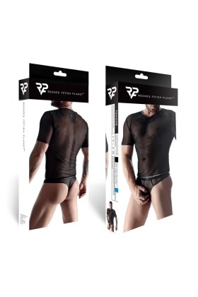 T-Shirt Tsh008 Schwarz von Regnes Fetish Planet kaufen | Fesselliebe