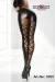 Schwarze Wetlook-Leggings 18121 von Saresia